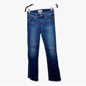 PAIGE Manhattan Medium Wash Bootcut Jeans Classic Preppy Size 25